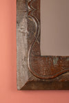 Vintage Wooden Mirror - 1110
