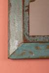Vintage Wooden Mirror - 1116