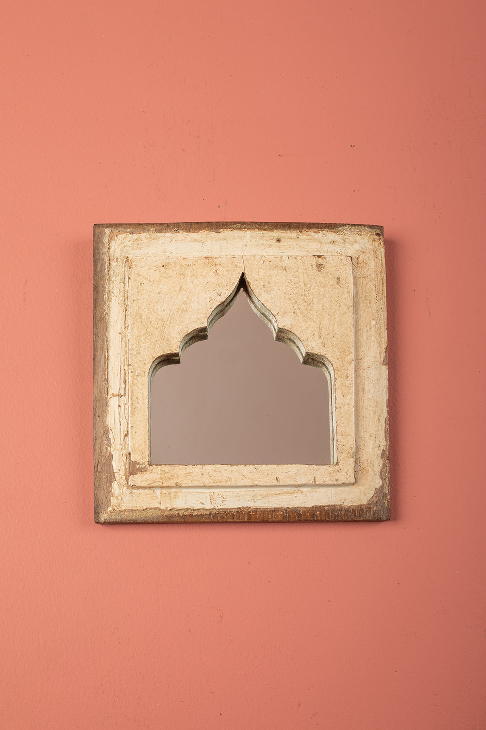 Vintage Wooden Mirror - 1123