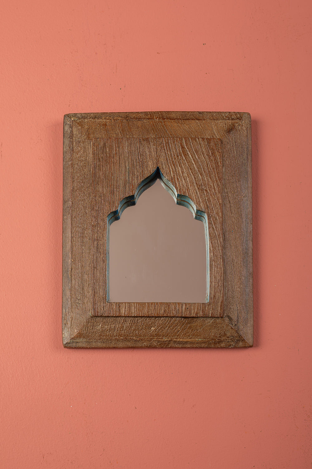 Vintage Wooden Mirror - 1125