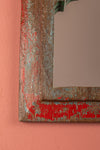 Vintage Wooden Mirror - 1127