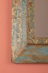 Vintage Wooden Mirror - 1129