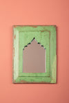 Vintage Wooden Mirror - 1146
