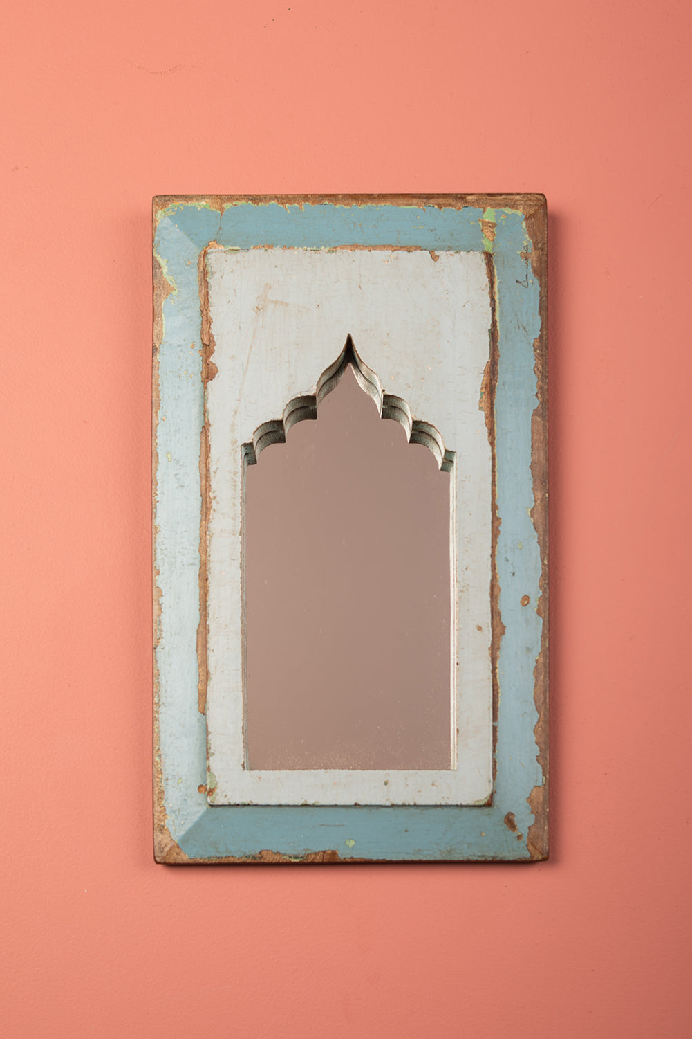 Vintage Wooden Mirror - 1149