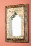 Vintage Wooden Mirror - 1153