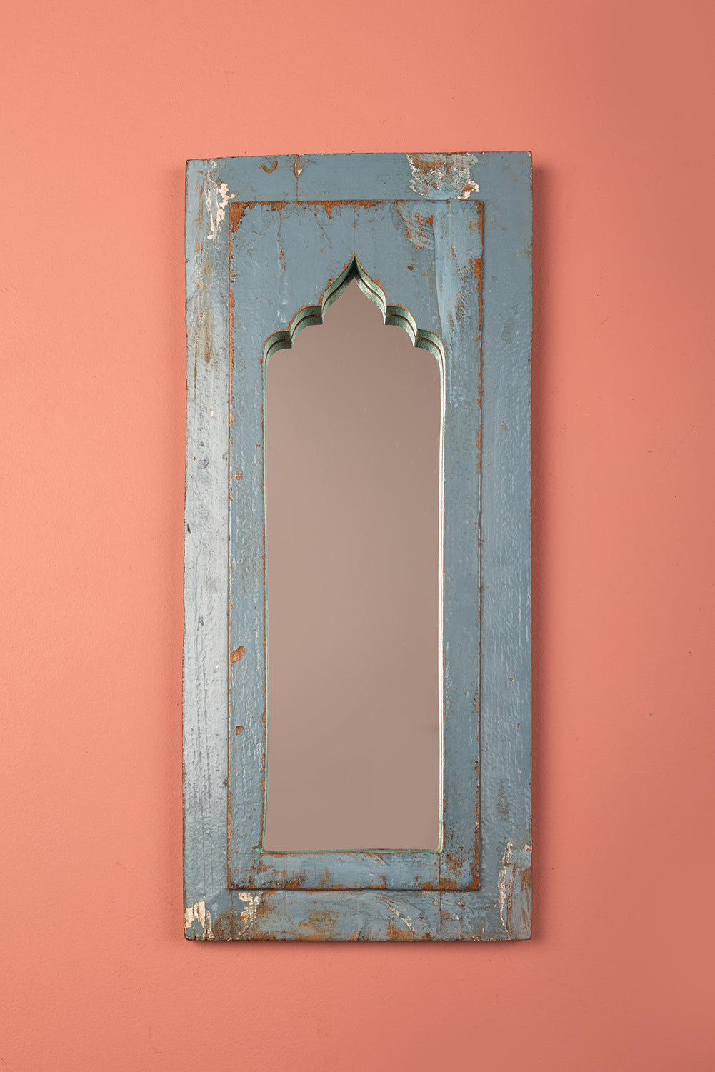 Vintage Wooden Mirror - 1167