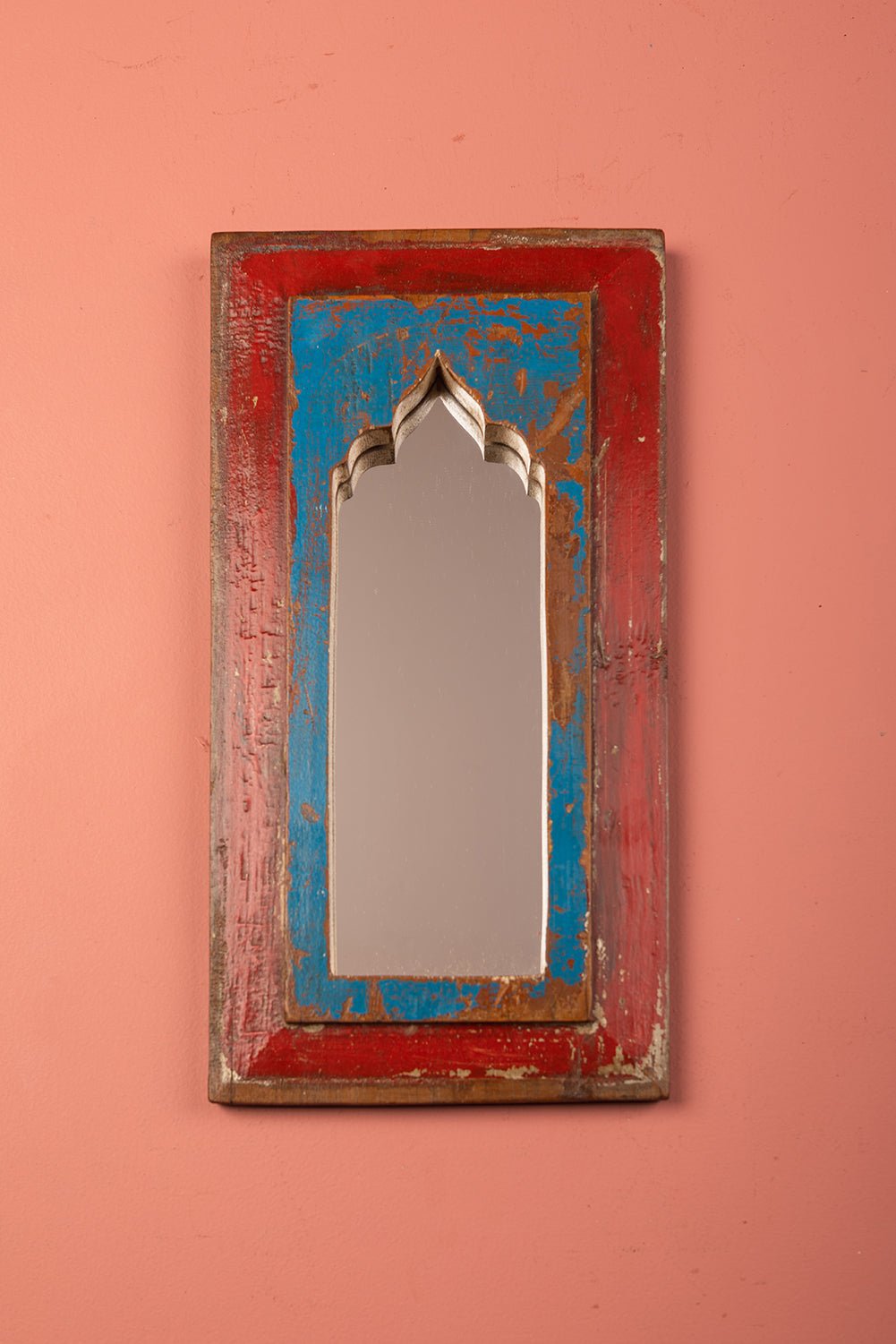 Vintage Wooden Mirror - 1181