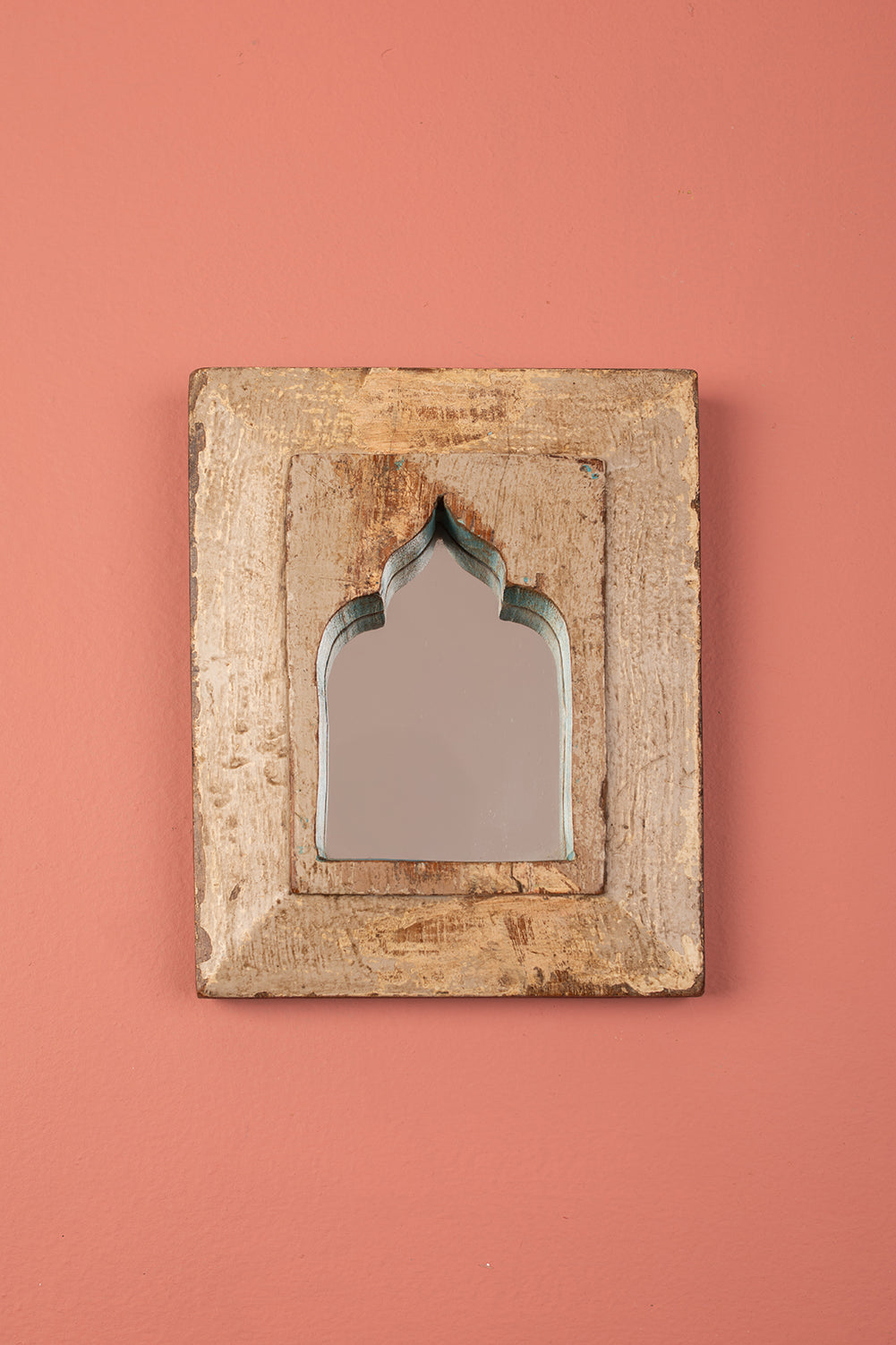Vintage Wooden Mirror - 1248