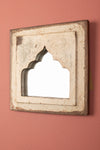 Vintage Wooden Mirror - 1257
