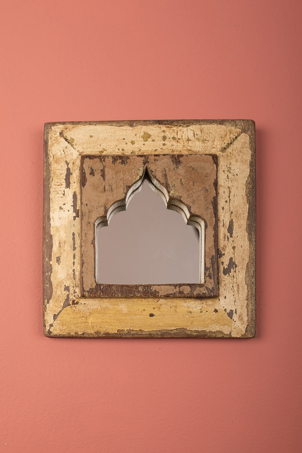 Vintage Wooden Mirror - 1260