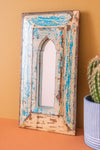 Vintage Wooden Mirror - 701