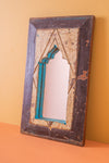 Vintage Wooden Mirror - 708