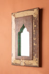 Vintage Wooden Mirror - 948