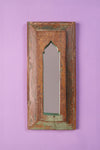 Vintage Wooden Mirror - 958