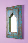 Vintage Wooden Mirror - 966