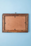 Small Old Wood Frame with Botanical/Wildlife Painting - 406