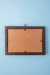 Small Old Wood Frame with Botanical/Wildlife Painting - 425