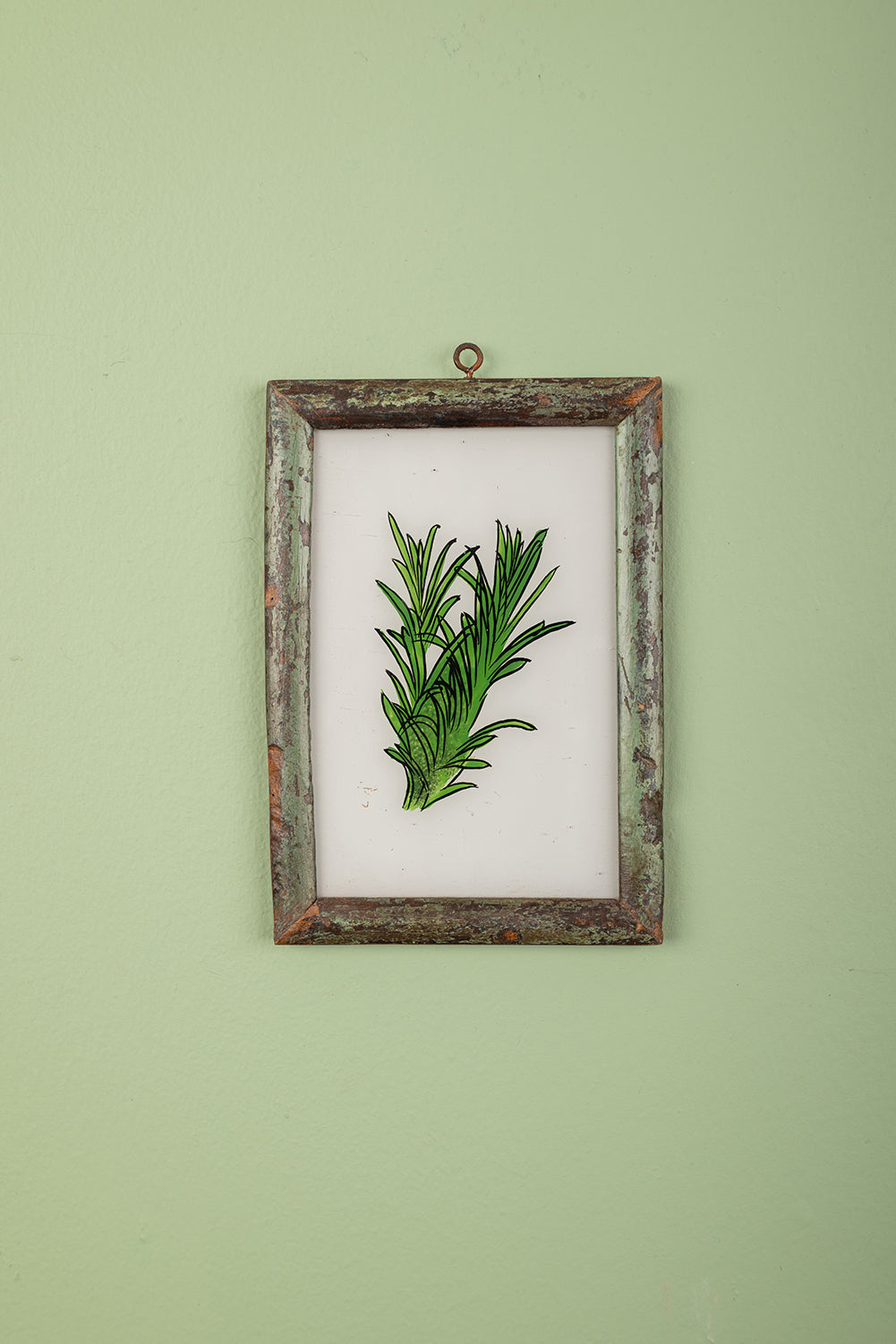 framed painting