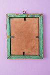 Tiny Old Wood Frame with Botanical/Wildlife Painting - 369