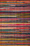 Recycled Large Multi-Coloured Rag Rug