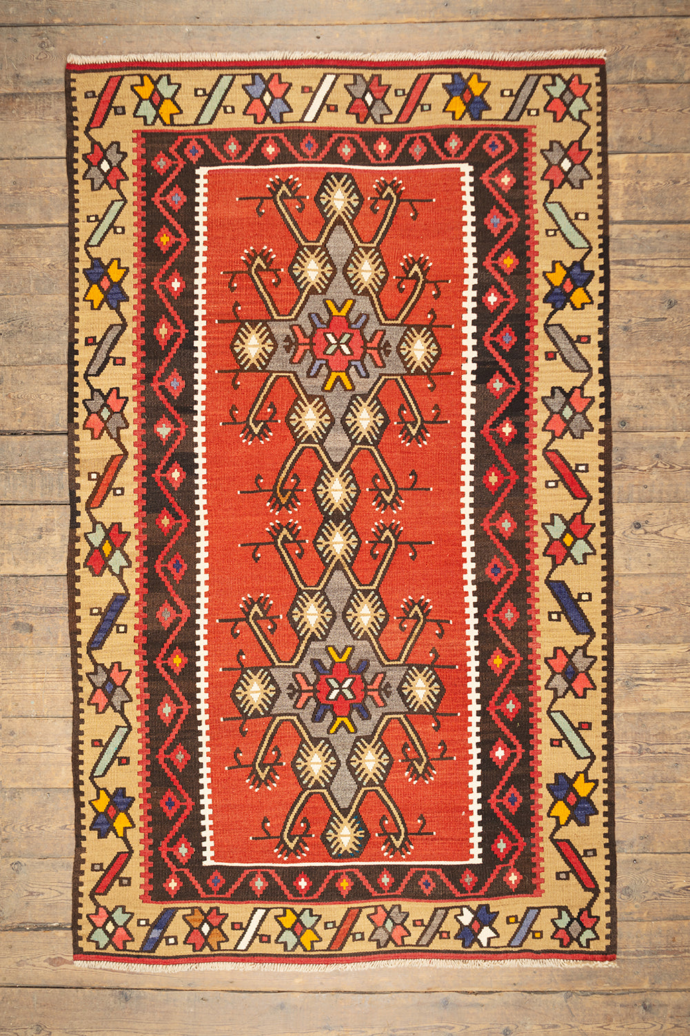 Goksun Vintage Turkish Rug