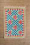 Dakota Rose Chequered Recycled Cotton Rug