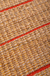 Jute & Orange Stripe Runner Rug