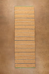 Jute & Blue Tones Striped Runner Rug