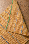 Jute & Blue Tones Striped Runner Rug