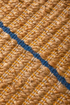 Jute & Blue Tones Striped Runner Rug
