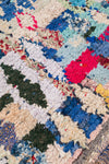 Vintage Moroccan Boucherouite Rug 220x105cm - (03)