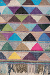 Vintage Moroccan Flat Weave Boucherouite Rug 150x220cm - (20)