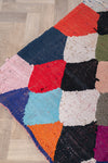 Vintage Moroccan Flat Weave Boucherouite Rug 135x205cm - (30)