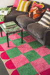 Folly Check & Scallop Recycled Cotton Rug