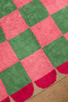 Folly Check & Scallop Recycled Cotton Rug