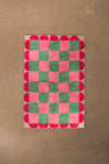 Folly Check & Scallop Recycled Cotton Rug
