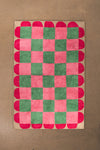 Folly Check & Scallop Recycled Cotton Rug