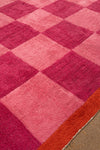 Pixie Check & Scallop Recycled Cotton Rug