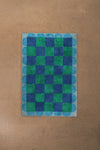 Eleanor Check & Scallop Recycled Cotton Rug
