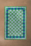 Nell Chequered Recycled Cotton Rug