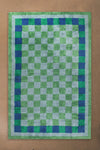 Nell Chequered Recycled Cotton Rug