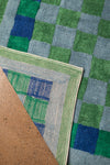 Nell Chequered Recycled Cotton Rug