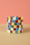 Ex Sample/Seconds Multicoloured Mosaic Glass Votive