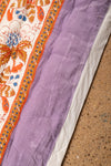 Ex Sample/Seconds Apricot & Lavender Floral Quilt - 02