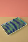 Ex Sample/Seconds Blue & Green Mosaic Glass Tray