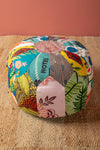 Seconds Patchwork Embroidery Pouffe