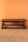 Ex Sample/Seconds Black Wood Low Coffee Table