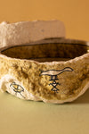 Ex Sample/Seconds Papier Mache Bowl with Lid - Green