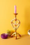 Ex Sample/Seconds Papier Mache Candlestick - 03