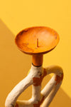 Ex Sample/Seconds Papier Mache Candlestick - 03
